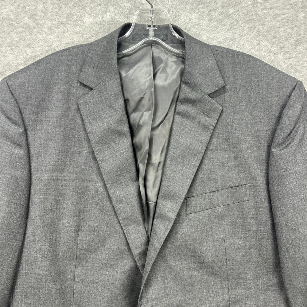 Paul Betenly Blazer 42R Charcoal Lanificio Filarte Wool Sergio Sport Coat Jacket